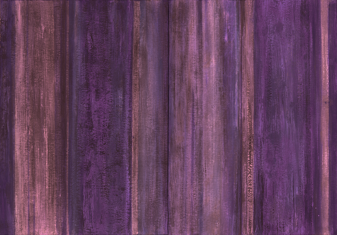 Modern hand-painted wallpaper, material texture in pink and violet