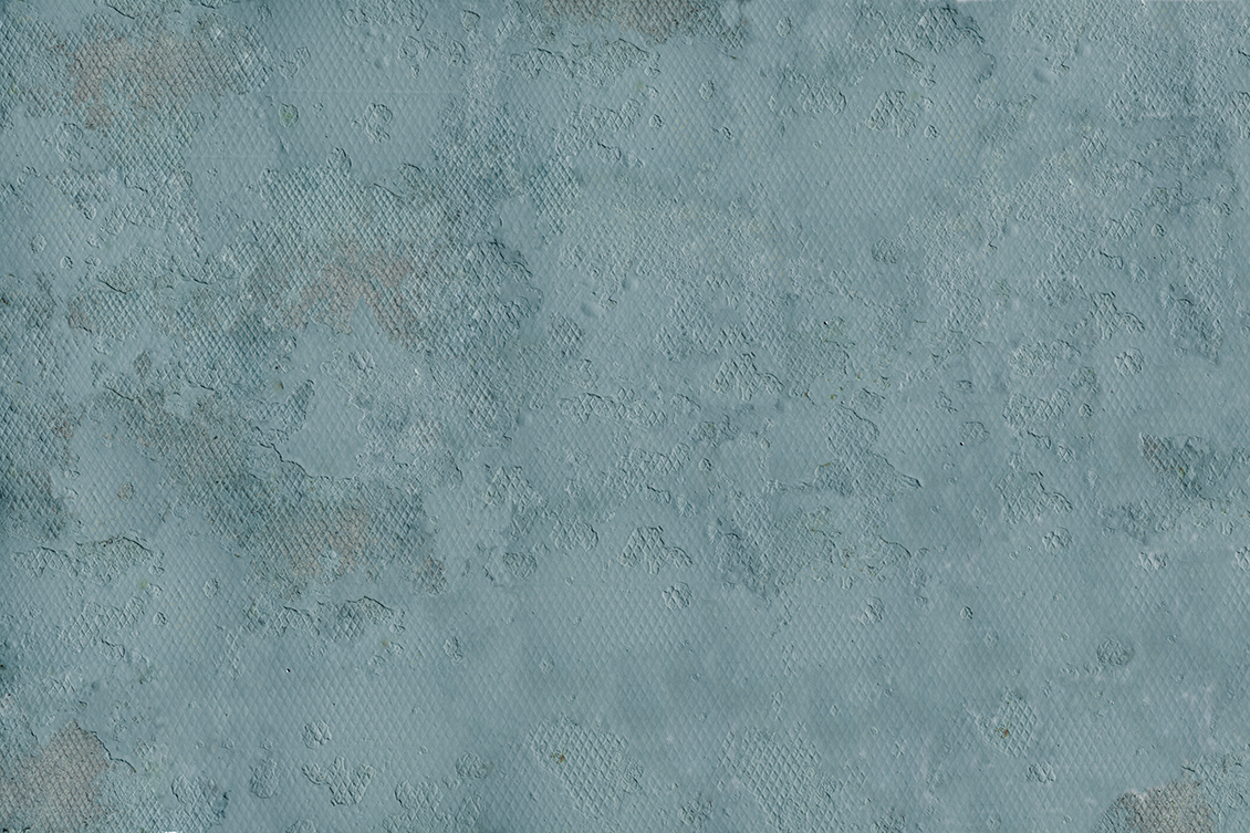 Industrial wallpaper with realistic concrete, blue and rust color