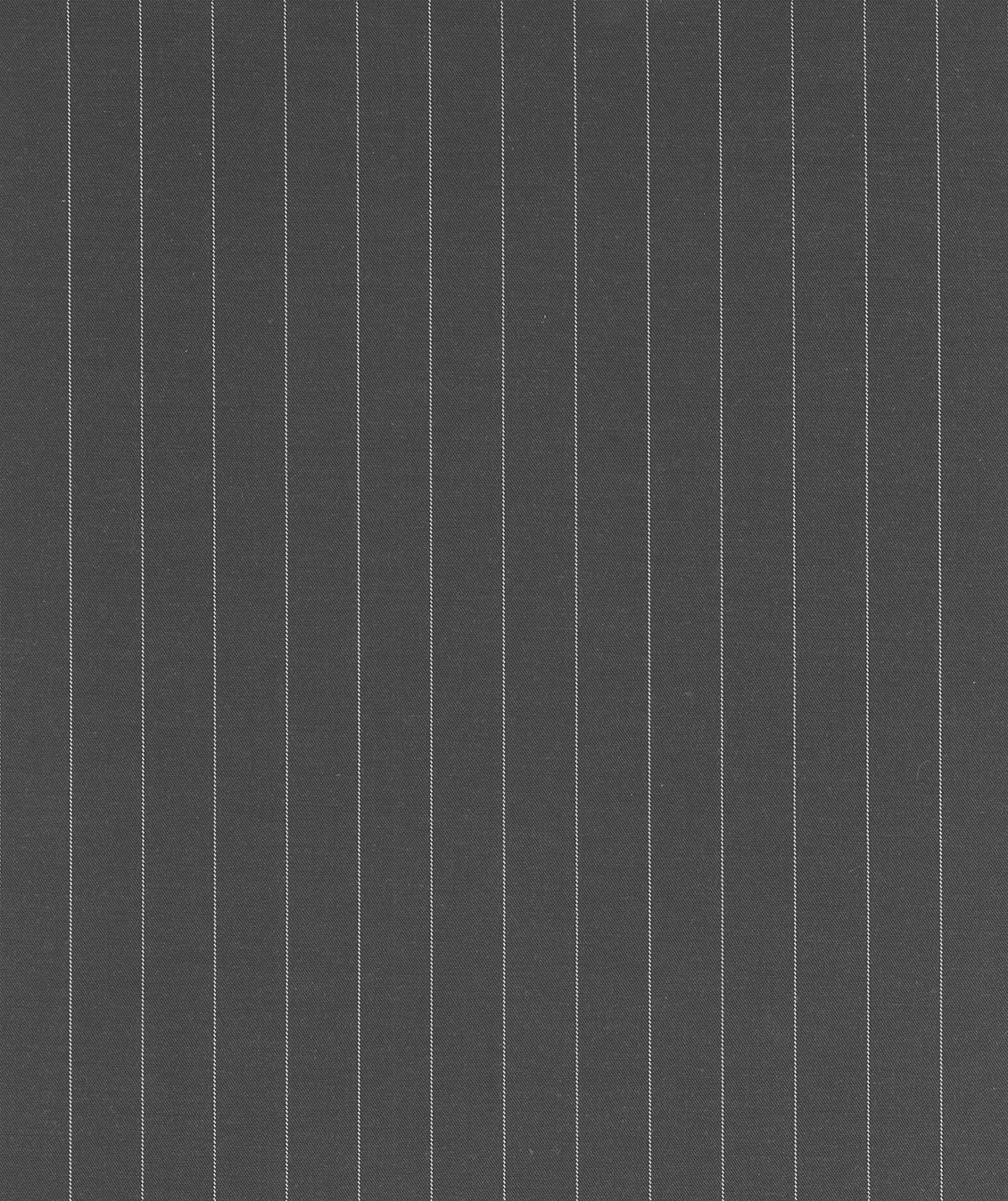 Striped wallpaper, vertical white lines on a grey background, fabric effect