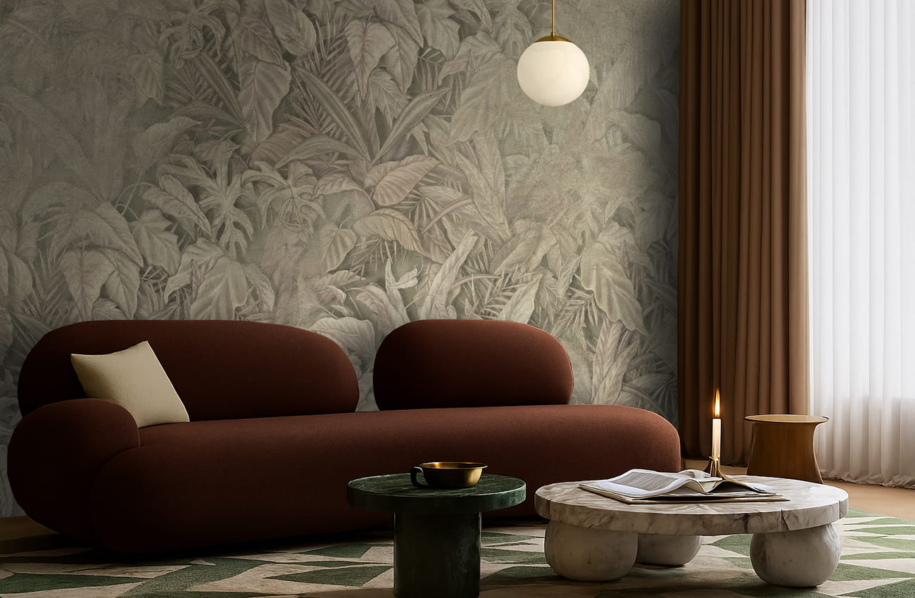 Carta da parati design cielo e nuvole