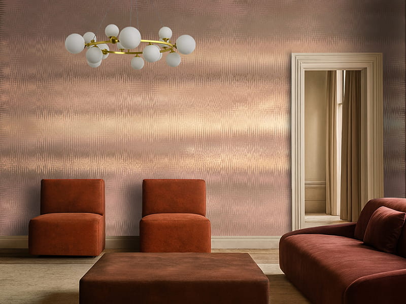 Carta da parati soggiorno elegante