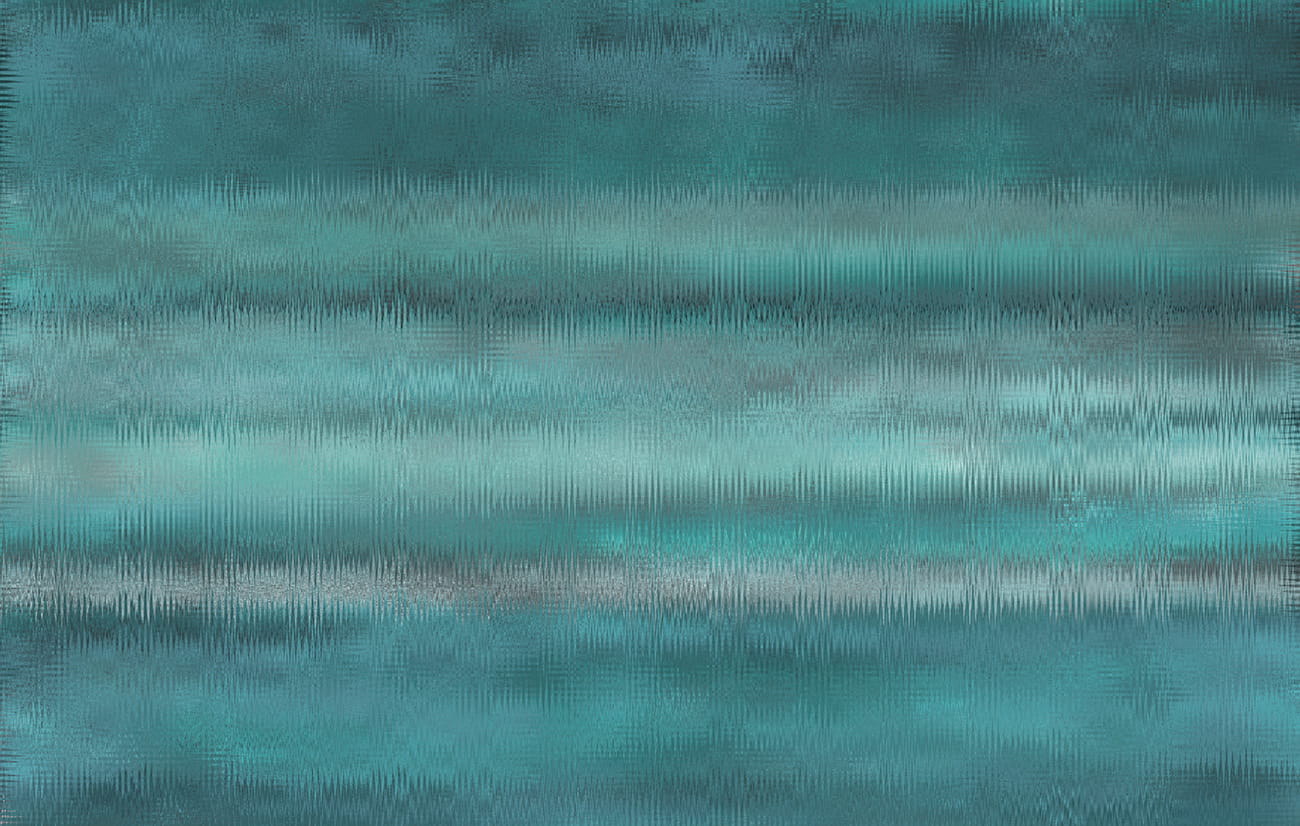 Carta da parati materica astratta con sfumature verde petrolio e verde acqua