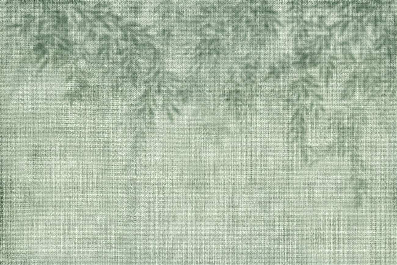 Carta da parati effetto tessuto in tonalità calde rosa cipria e avorio, con pattern astratto.